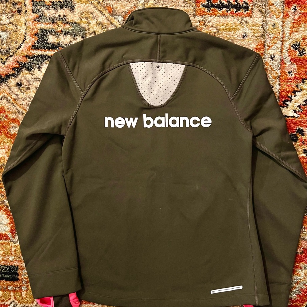 New Balance fleece-lined athletic jacket